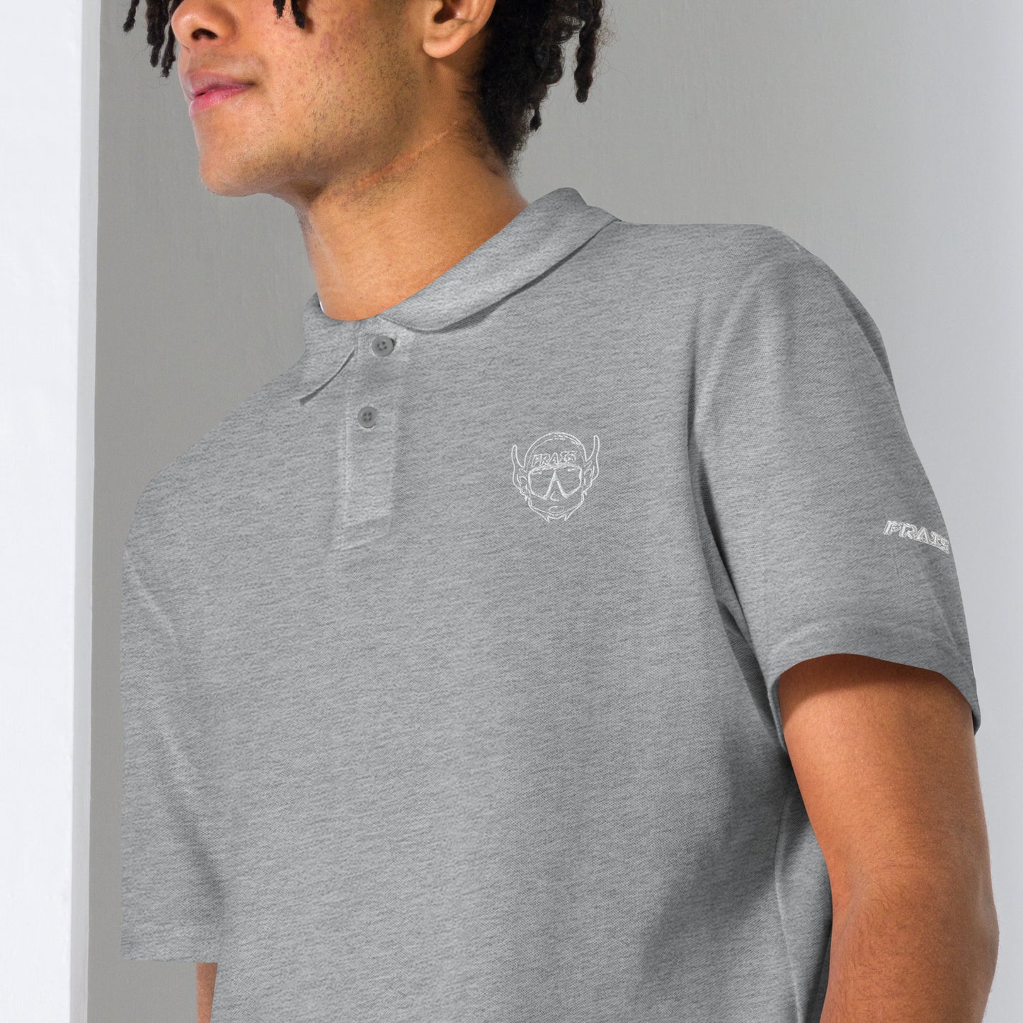 FRAIS DE LUXE Men's Pique Polo Shirt