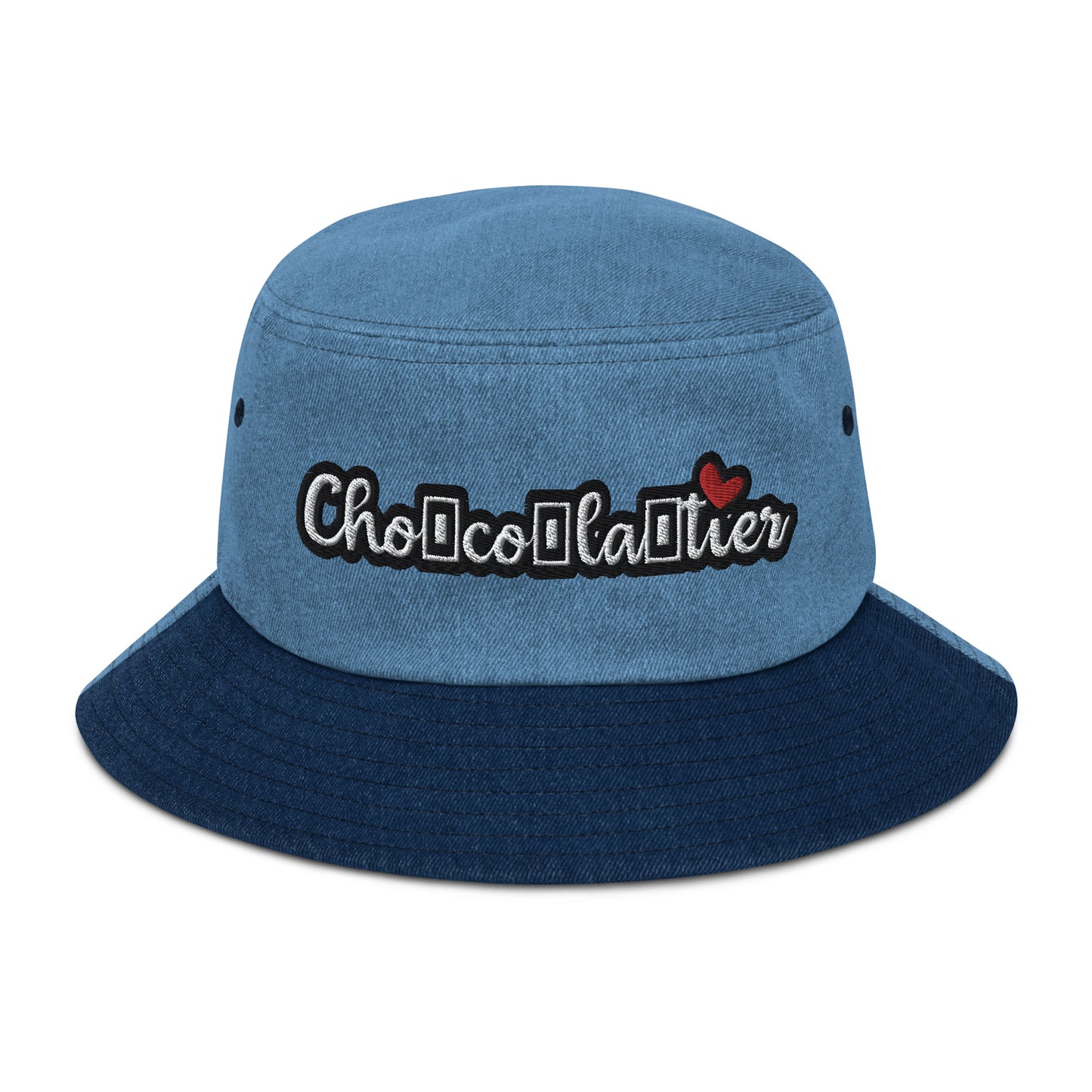 Denim bucket hat