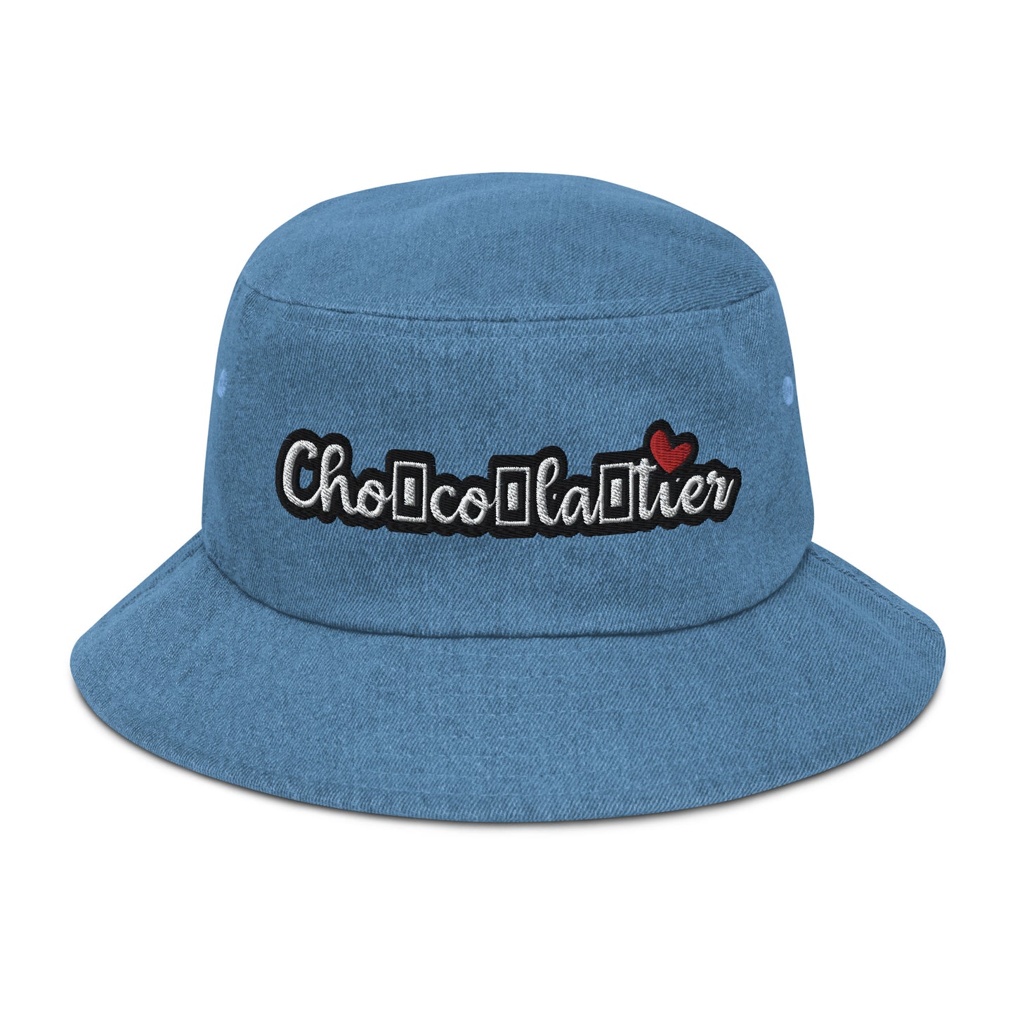 Denim bucket hat