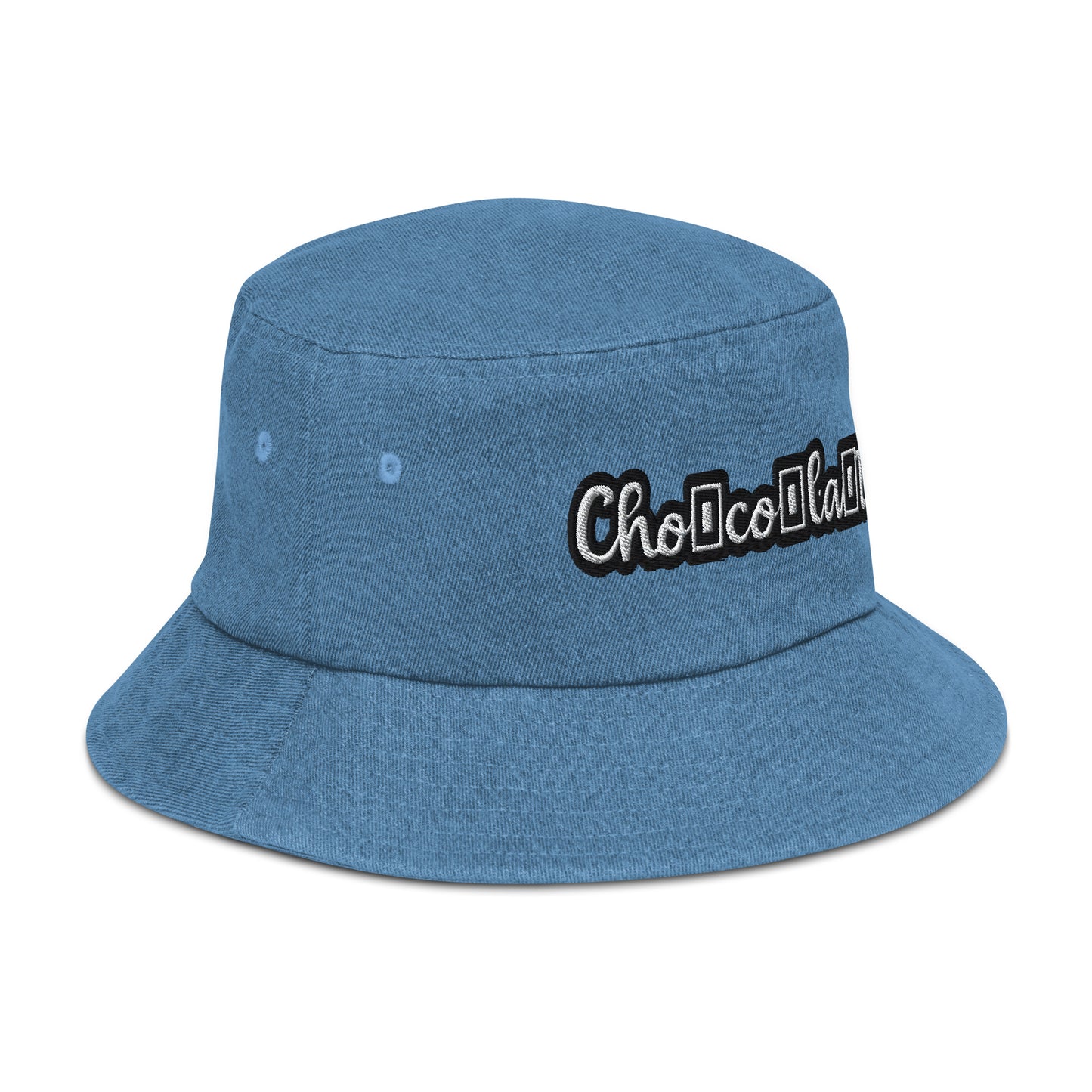 Denim bucket hat