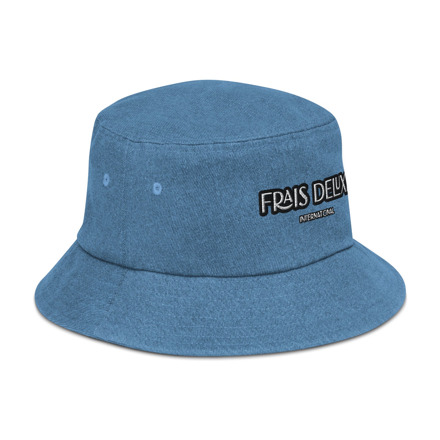 Denim bucket hat