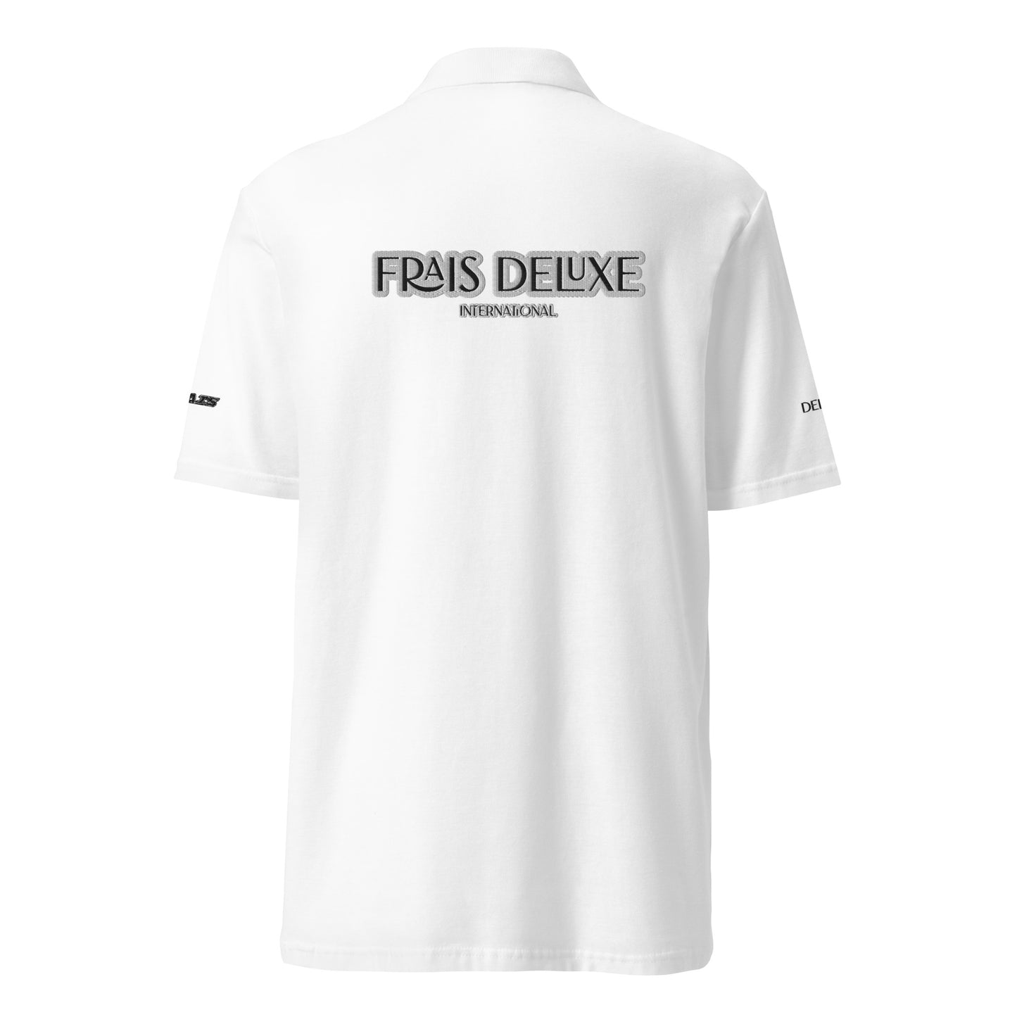 FRAIS DE LUXE Men's Pique Polo Shirt