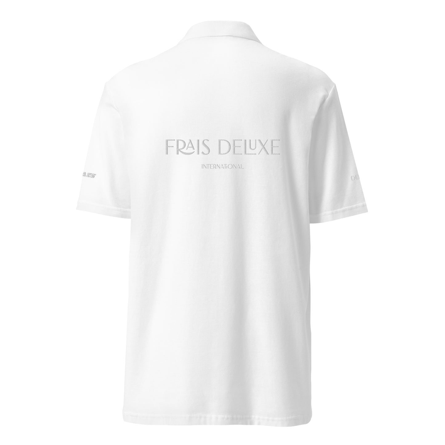 FRAIS DE LUXE Men's Pique Polo Shirt