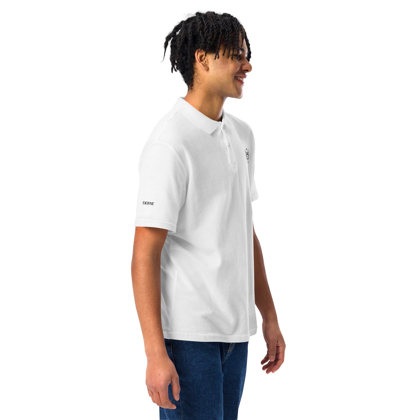 FRAIS DE LUXE Men's Pique Polo Shirt